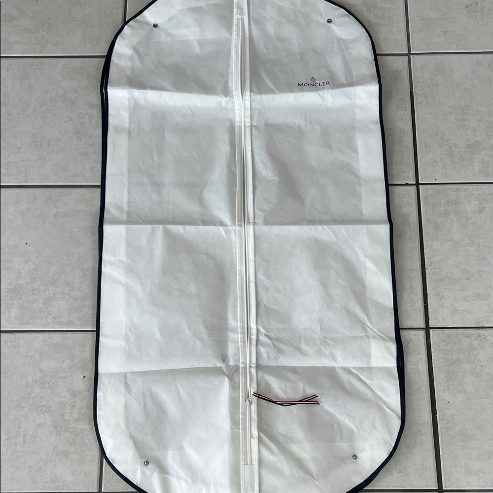 Moncler White Garment Cover